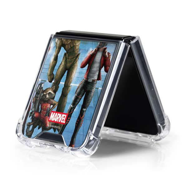 Marvel Guardians of the Galaxy Hero Squad Galaxy Z Flip5 5G Clear Case
