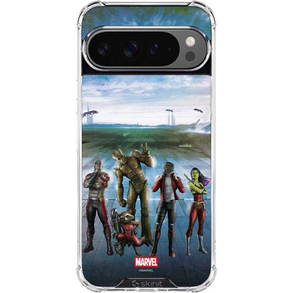 Marvel Guardians of the Galaxy Hero Squad Google Pixel 10 Pro XL Clear Case