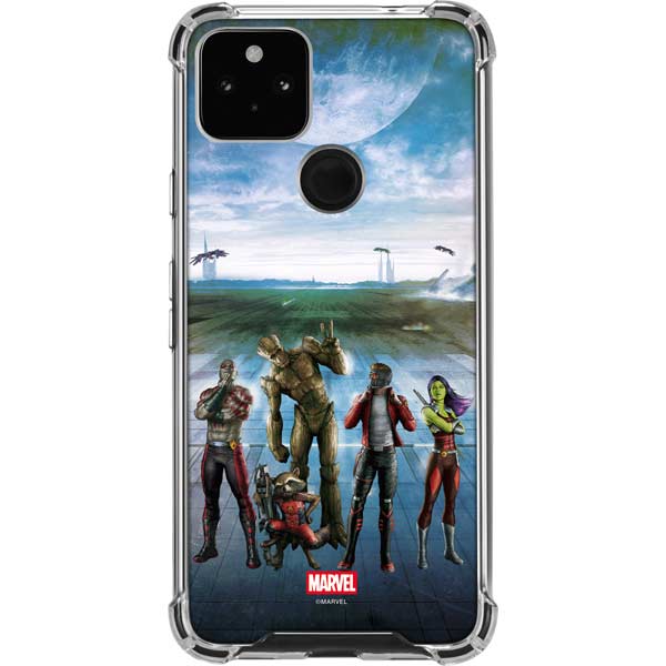 Marvel Guardians of the Galaxy Hero Squad Google Pixel 4a 5G Clear Case
