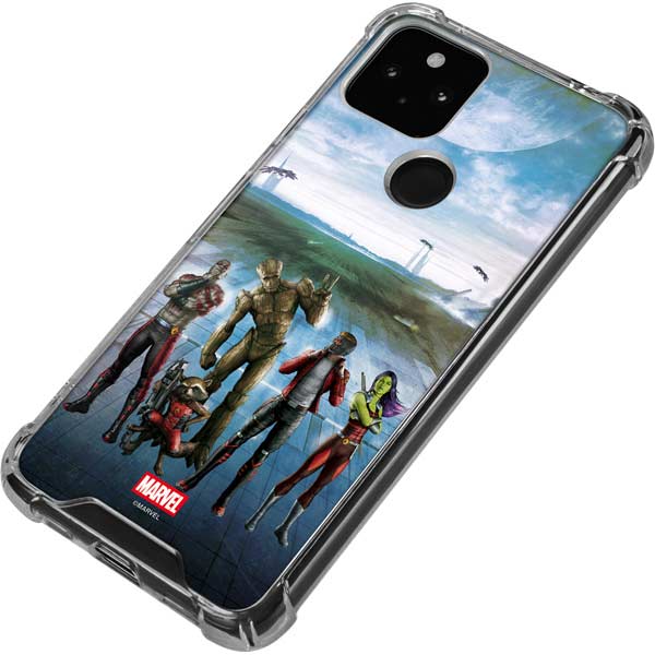 Marvel Guardians of the Galaxy Hero Squad Google Pixel 4a 5G Clear Case