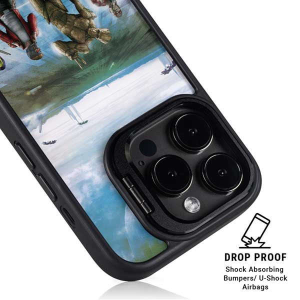 Marvel Guardians of the Galaxy Hero Squad iPhone 14 Pro Kickstand Case