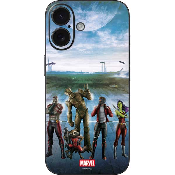 Marvel Guardians of the Galaxy Hero Squad iPhone 16 Skin