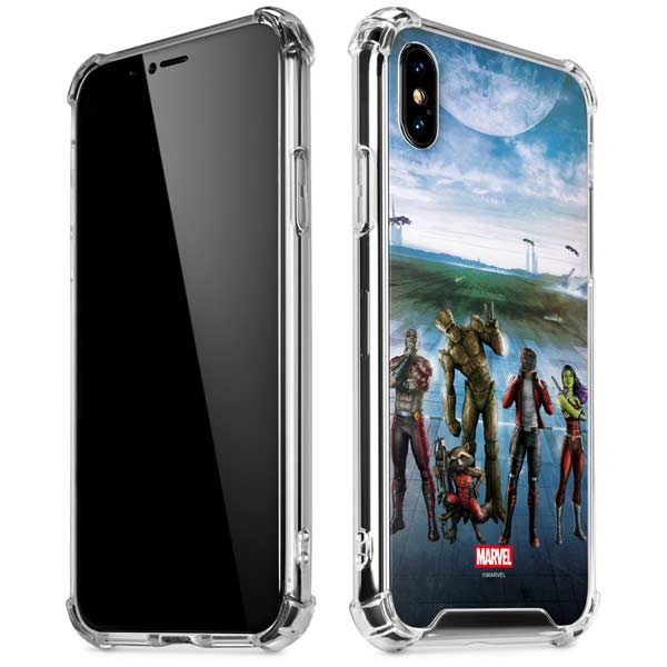 Marvel Guardians of the Galaxy Hero Squad iPhone X/XS Clear Case