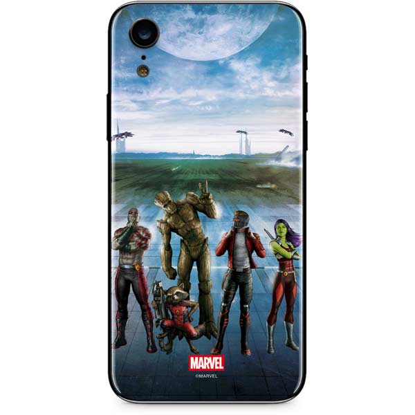Marvel Guardians of the Galaxy Hero Squad iPhone XR Skin