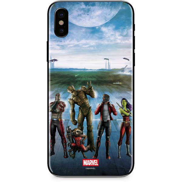 Marvel Guardians of the Galaxy Hero Squad iPhone XS Skin