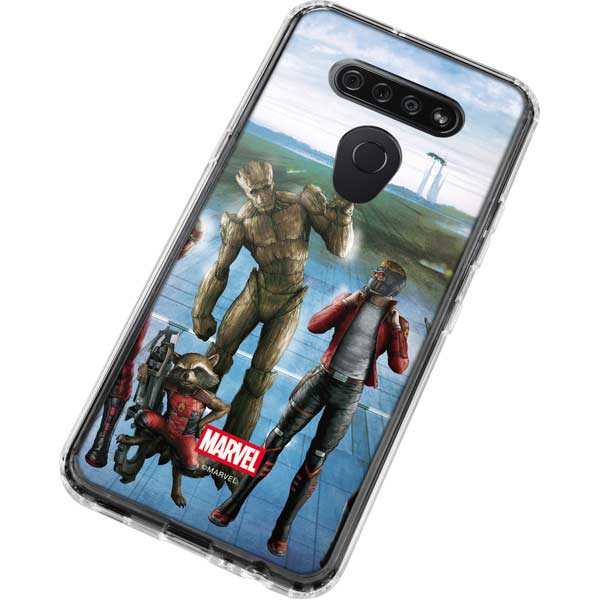 Marvel Guardians of the Galaxy Hero Squad LG K51/Q51 Clear Case