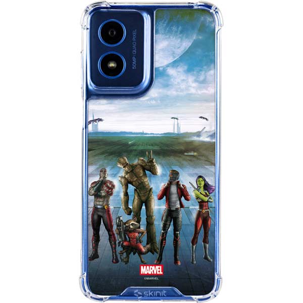 Marvel Guardians of the Galaxy Hero Squad Moto G Play 4G (2024) Clear Case