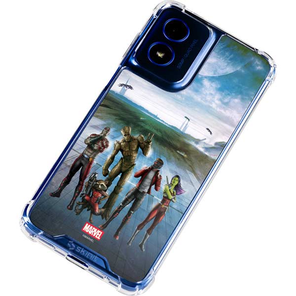 Marvel Guardians of the Galaxy Hero Squad Moto G Play 4G (2024) Clear Case