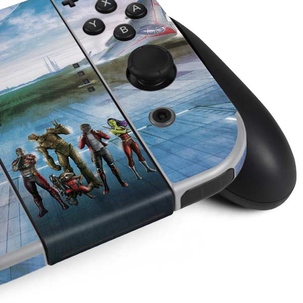 Marvel Guardians of the Galaxy Hero Squad Nintendo Switch OLED (2021) Skin