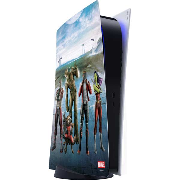 Marvel Guardians of the Galaxy Hero Squad PS5 Digital Edition Console Skin