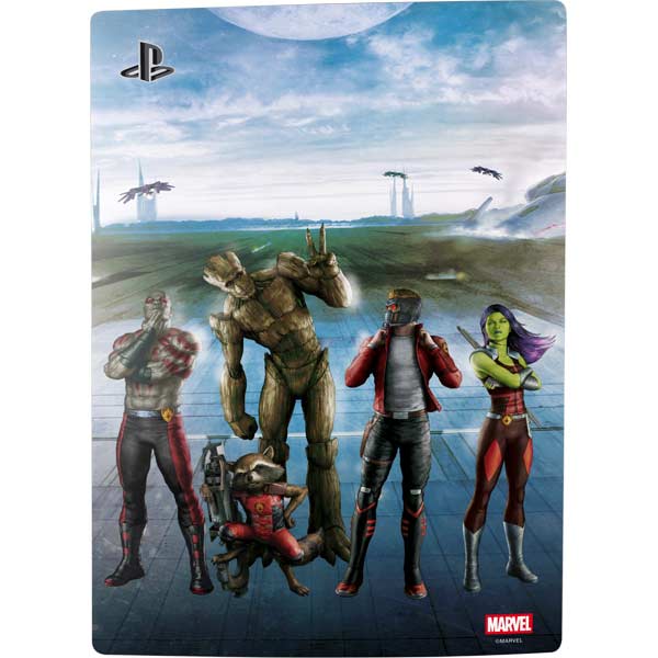 Marvel Guardians of the Galaxy Hero Squad PS5 Digital Edition Console Skin