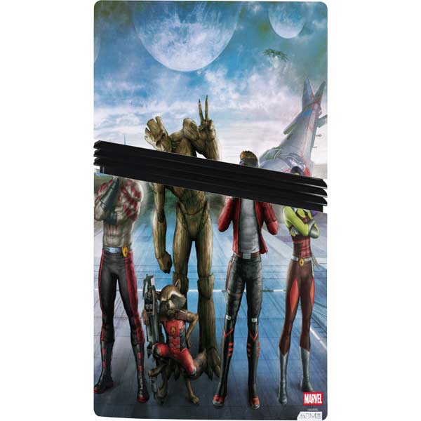 Marvel Guardians of the Galaxy Hero Squad PS5 Pro Console Skin