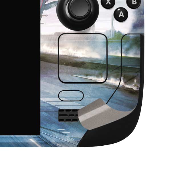 Marvel Guardians of the Galaxy Hero Squad Steam Deck Handheld Gaming Computer OLED Skin