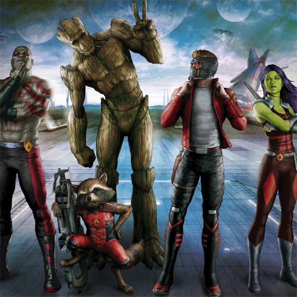 Marvel Guardians of the Galaxy Hero Squad Surface Book 2 13.5in Skin