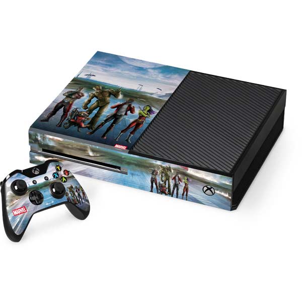 Marvel Guardians of the Galaxy Hero Squad Xbox One Console and Controller Bundle Skin