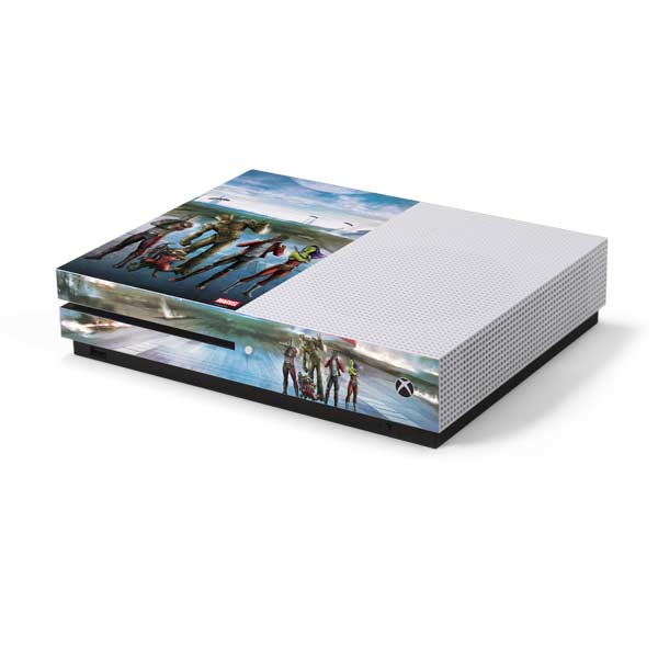 Marvel Guardians of the Galaxy Hero Squad Xbox One S Console Skin