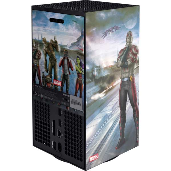 Marvel Guardians of the Galaxy Hero Squad Xbox Series X Console Skin