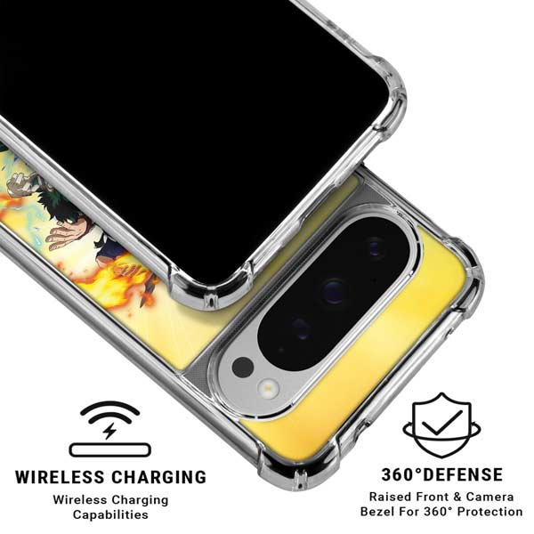 My Hero Academia Hero Team Season 4 Google Pixel 10 Pro Clear Case