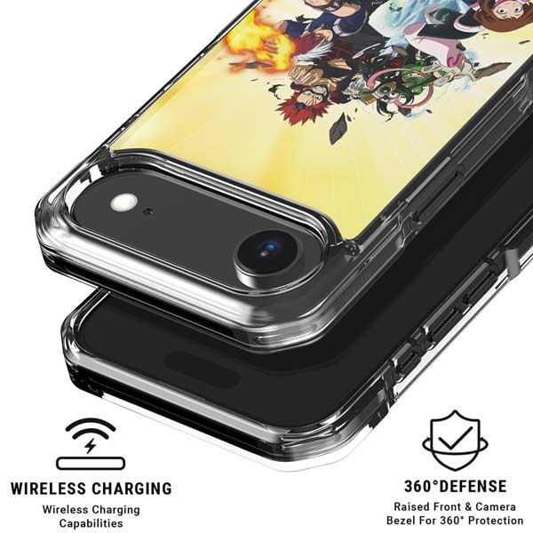 My Hero Academia Hero Team Season 4 iPhone 17 Air Clear Case