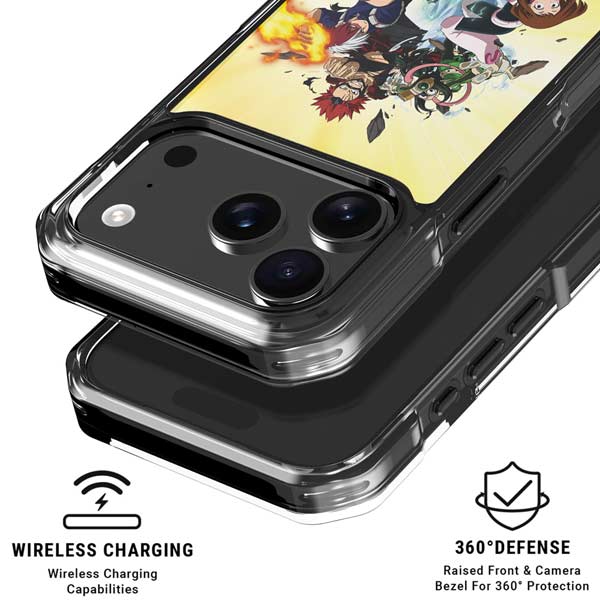 My Hero Academia Hero Team Season 4 iPhone 17 Pro Clear Case