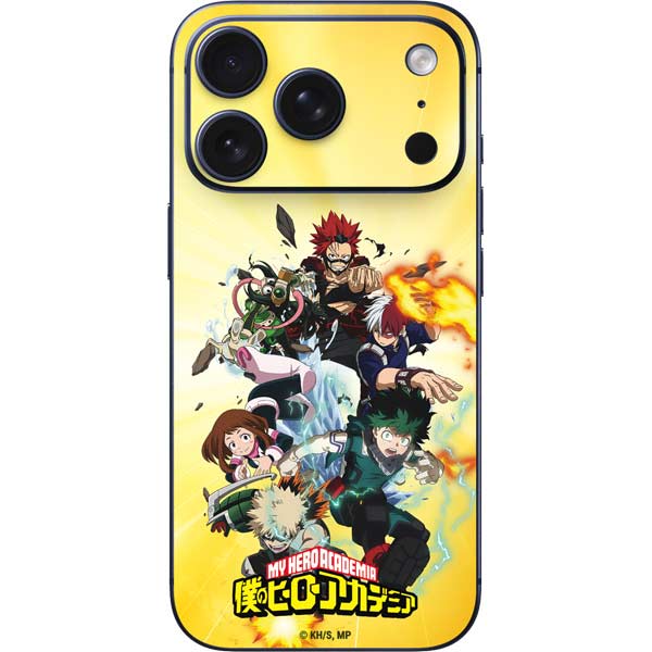 My Hero Academia Hero Team Season 4 iPhone 17 Pro Skin