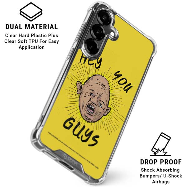 Warner Bros The Goonies (1985) Hey You Guys Galaxy S26 Clear Case