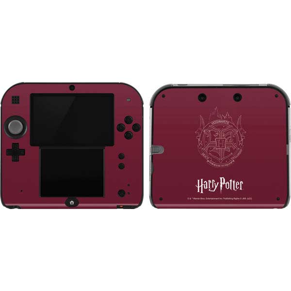 Wizarding Worlds Harry Potter Hogwarts Crest Nintendo Skins