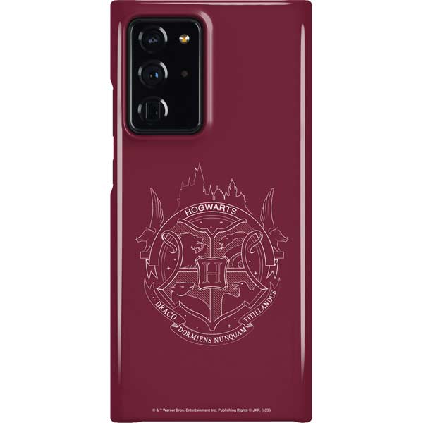 Wizarding Worlds Harry Potter Hogwarts Crest Galaxy Cases