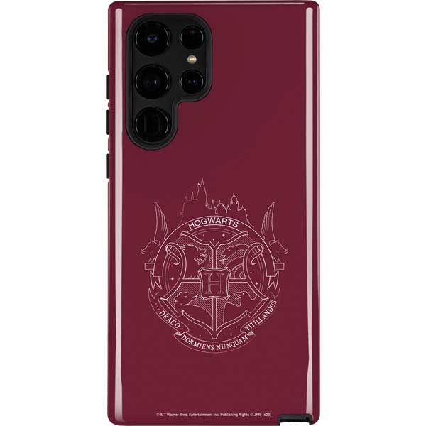 Wizarding Worlds Harry Potter Hogwarts Crest Galaxy Cases