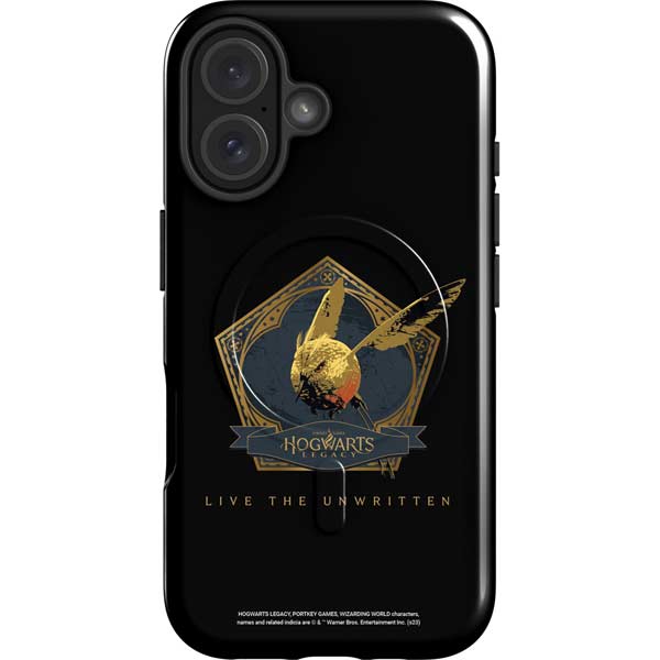 Wizarding World Hogwarts Legacy Golden Snitch iPhone 16 Magsafe Impact Case