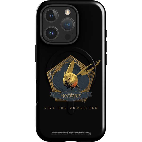 Wizarding World Hogwarts Legacy Golden Snitch iPhone 16 Pro Magsafe Impact Case