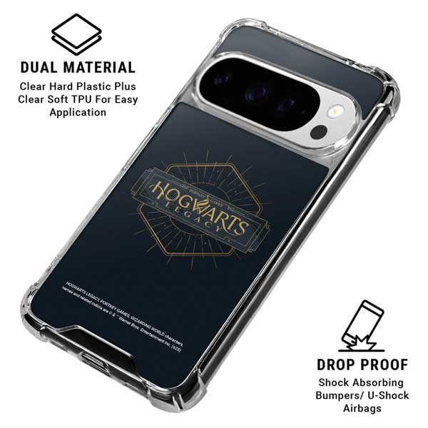 Wizarding World Hogwarts Legacy Emblem Google Pixel 10 Pro XL Clear Case