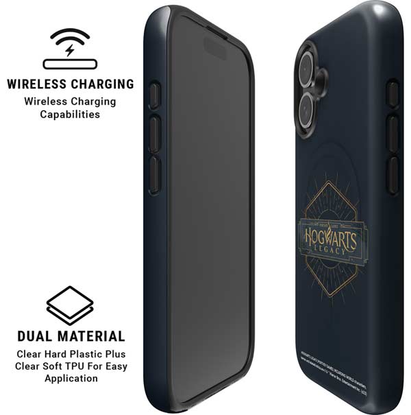 Wizarding World Hogwarts Legacy Emblem iPhone 16 Magsafe Impact Case