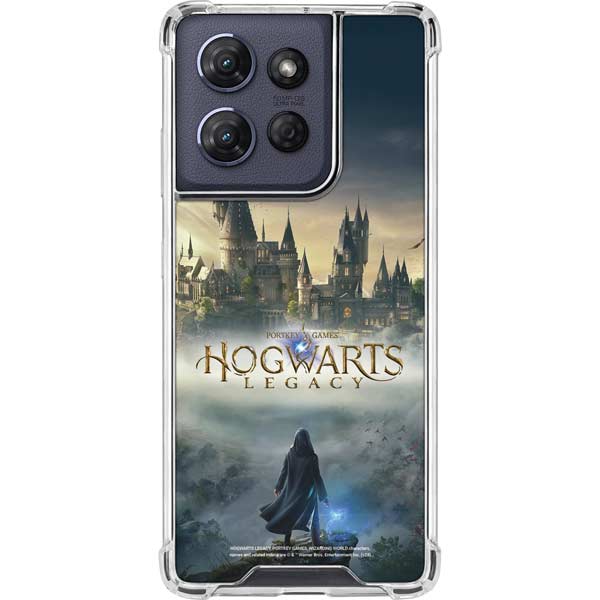 Wizarding World Hogwarts Legacy Main Poster Moto G Power 5G (2025) Clear Case