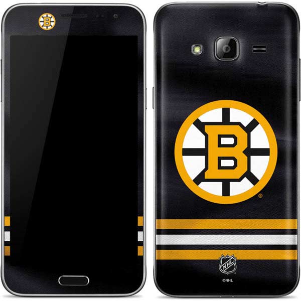 NHL Boston Bruins Home Jersey Galaxy J3 Skin