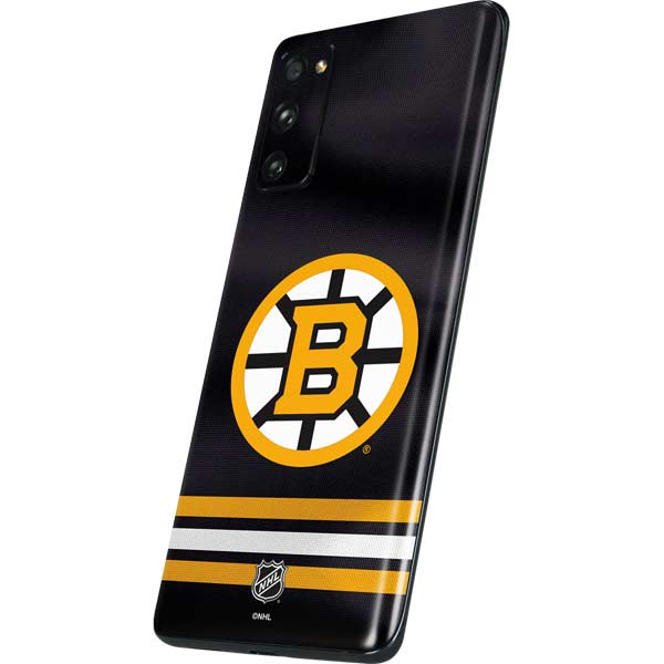 NHL Boston Bruins Home Jersey Galaxy S20 Fan Edition Skin