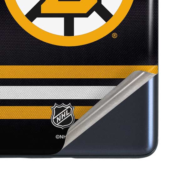 NHL Boston Bruins Home Jersey Galaxy S20 Fan Edition Skin