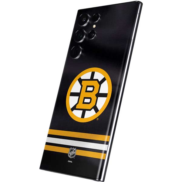 NHL Boston Bruins Home Jersey Galaxy S22 Ultra Skin