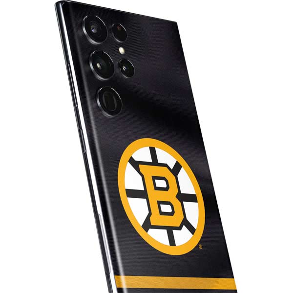 NHL Boston Bruins Home Jersey Galaxy S22 Ultra Skin