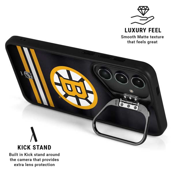 NHL Boston Bruins Home Jersey Galaxy S24 Ultra Kickstand Case