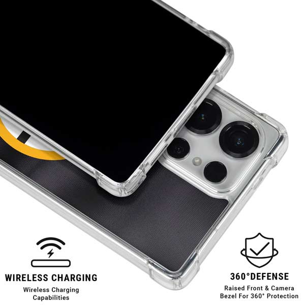 NHL Boston Bruins Home Jersey Galaxy S25 Ultra Clear Case