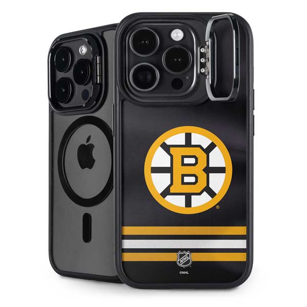 NHL Boston Bruins Home Jersey iPhone 14 Pro Max Kickstand Case