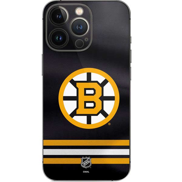 NHL Boston Bruins Home Jersey iPhone 15 Pro Skin