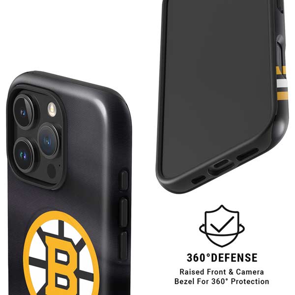 NHL Boston Bruins Home Jersey iPhone 16 Pro Magsafe Impact Case