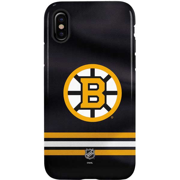 NHL Boston Bruins Home Jersey iPhone XS Pro Case