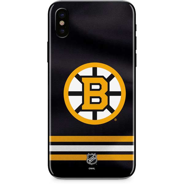 NHL Boston Bruins Home Jersey iPhone XS Skin