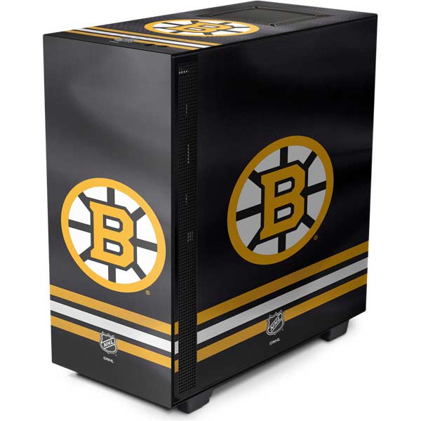 NHL Boston Bruins Home Jersey NZXT H510 Compact ATX Mid-Tower Case Skin