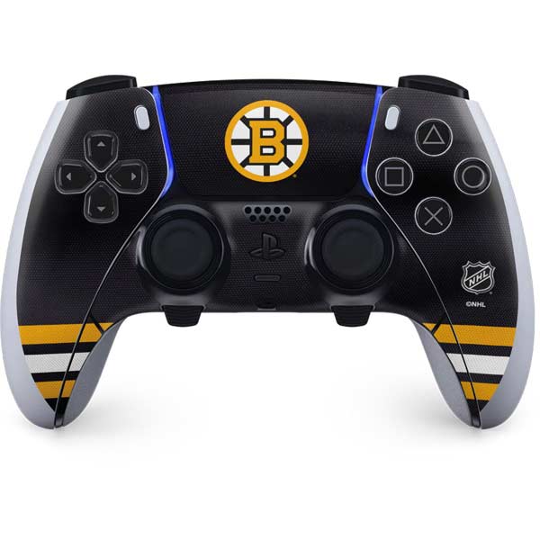 NHL Boston Bruins Home Jersey PS5 DualSense Edge Pro Controller Skin