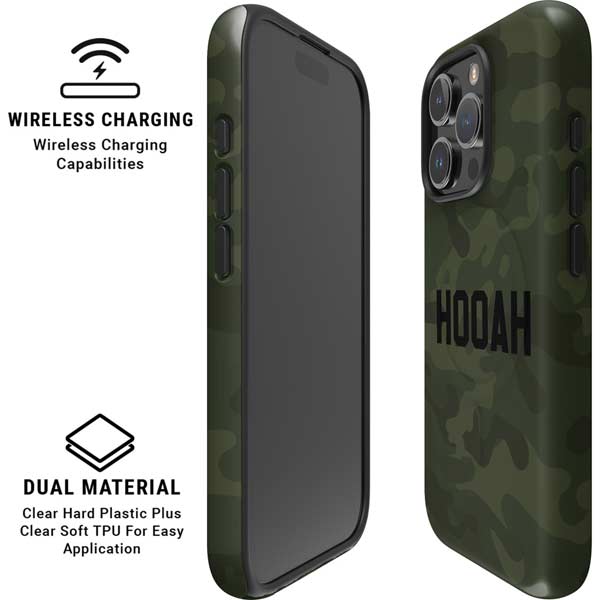 Hooah Military iPhone 16 Pro Magsafe Impact Case