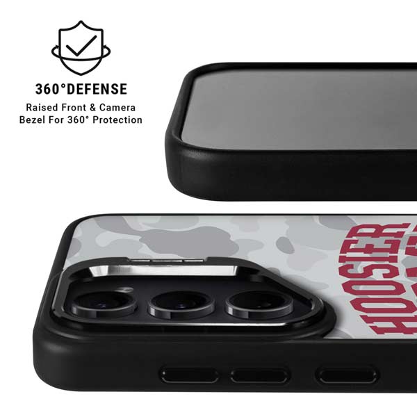 Indiana University Hoosier Army Galaxy S26 Plus Kickstand Case
